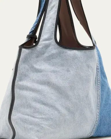 3.1 Phillip Lim Denim Market Tote Bag | Thumbnail 3