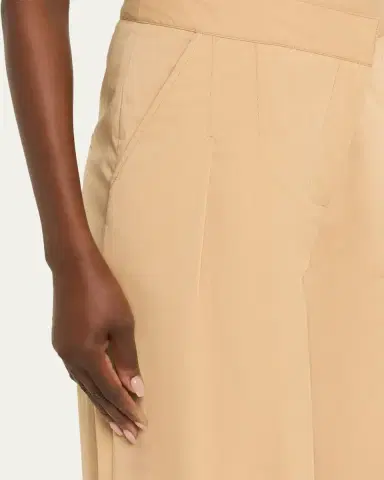 Veronica Beard Heron Pleated Wide-Leg Pants | Thumbnail 5 Veronica Beard Heron Pleated Wide-Leg Pants | Thumbnail 5