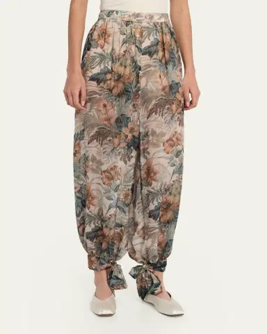 Kobi Halperin Phoebe Floral-Print Balloon Pants | Thumbnail 4 Kobi Halperin Phoebe Floral-Print Balloon Pants | Thumbnail 4