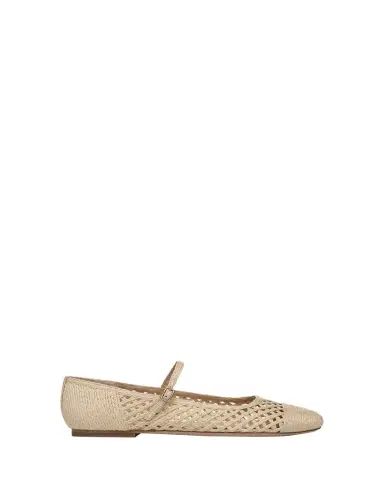 Veronica Beard Ellie Raffia Ballerina Flats | Thumbnail 1