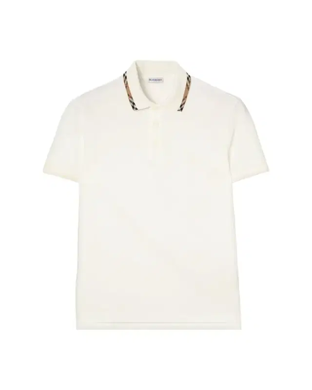 Burberry Men's Slim Fit Check-Placket Pique Polo Shirt