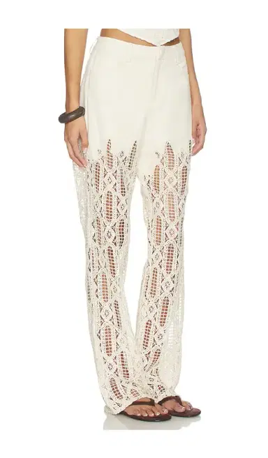 SELMACILEK High Waisted Flare Pant | Thumbnail 2