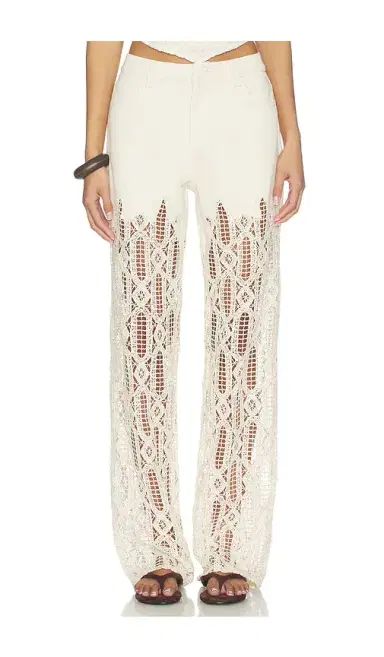 SELMACILEK High Waisted Flare Pant | Thumbnail 1