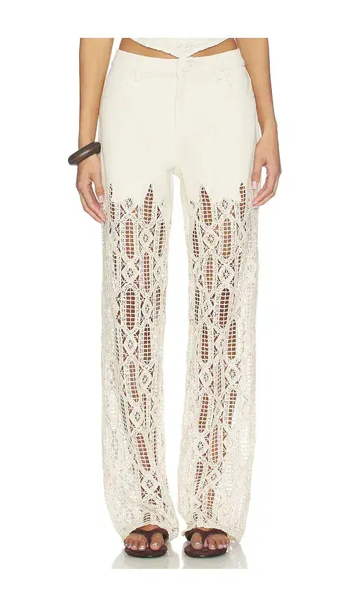 SELMACILEK High Waisted Flare Pant
