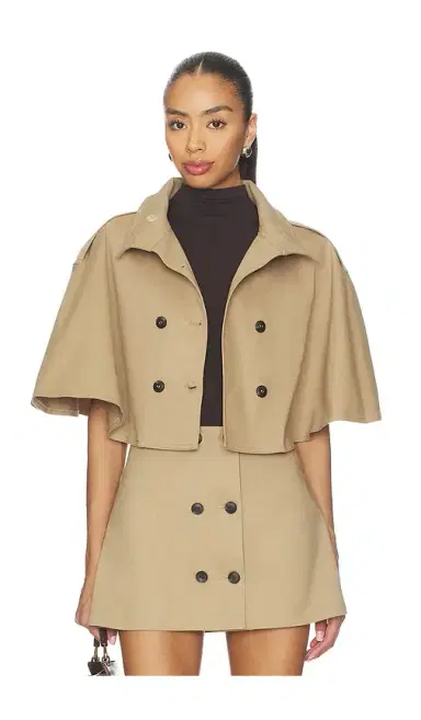 SELMACILEK Cropped Trench | Thumbnail 2