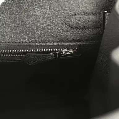 HERMÈS Hermes Birkin 30 Black Togo Palladium Hardware | Thumbnail 9 HERMÈS Hermes Birkin 30 Black Togo Palladium Hardware | Thumbnail 9
