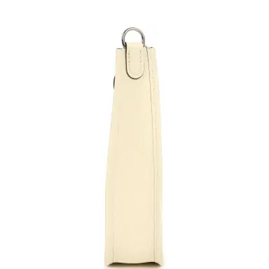 HERMÈS Hermes Evelyne TPM Cream Clemence Palladium Hardware | Thumbnail 3 HERMÈS Hermes Evelyne TPM Cream Clemence Palladium Hardware | Thumbnail 3