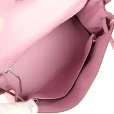 HERMÈS Hermes Kelly Retourne 25 Mauve Sylvestre Swift Palladium Hardware | Thumbnail 8 HERMÈS Hermes Kelly Retourne 25 Mauve Sylvestre Swift Palladium Hardware | Thumbnail 8