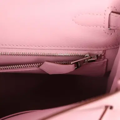 HERMÈS Hermes Kelly Retourne 25 Mauve Sylvestre Swift Palladium Hardware | Thumbnail 9 HERMÈS Hermes Kelly Retourne 25 Mauve Sylvestre Swift Palladium Hardware | Thumbnail 9