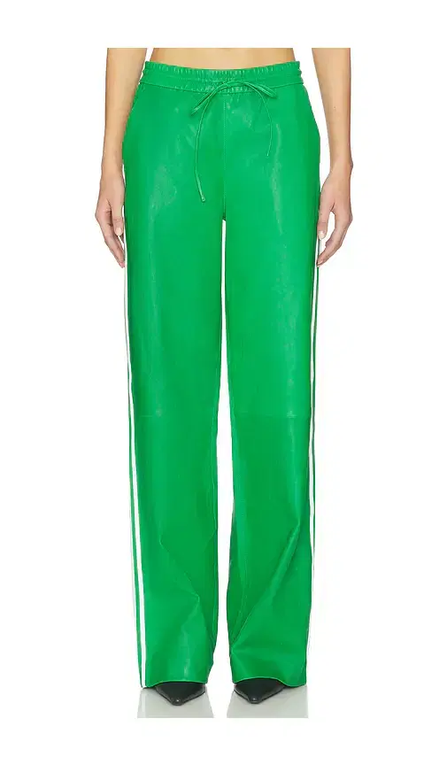 SPRWMN Baggy Leather Athletic Sweatpants