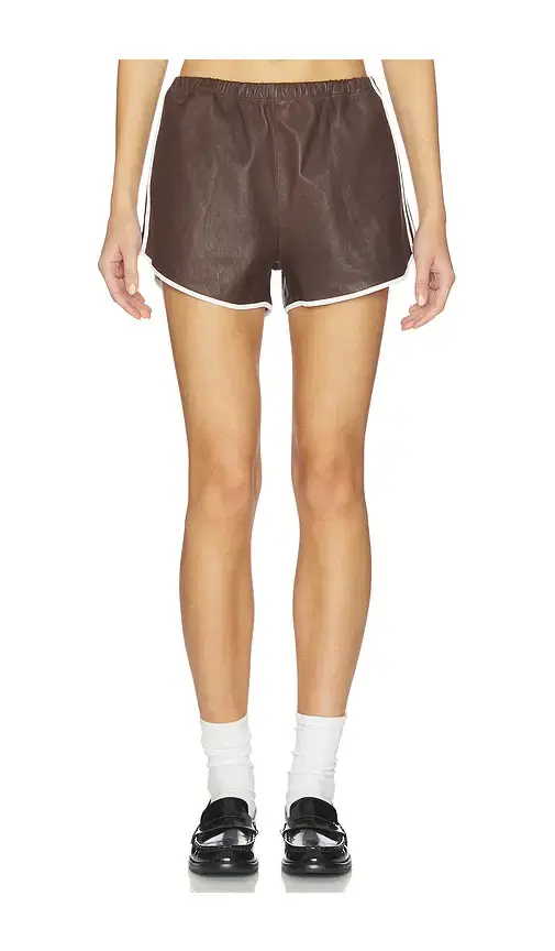 Dolphin Leather Shorts