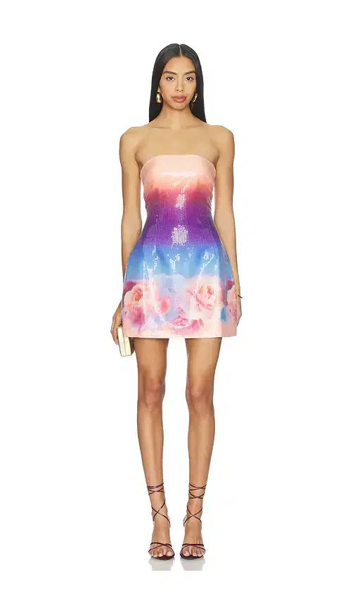 Ibiza Strapless Sequin Mini Dress