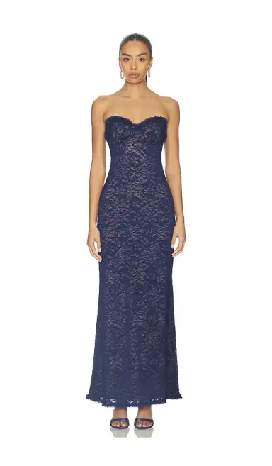 Runaway The Label Amana Strapless Scarf Maxi Dress | Thumbnail 2 Runaway The Label Amana Strapless Scarf Maxi Dress | Thumbnail 2