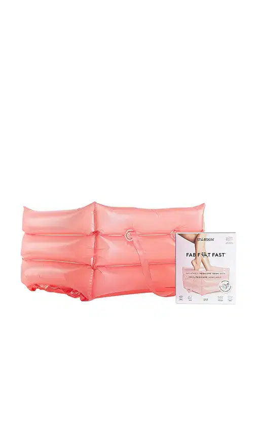STARSKIN Fab Feet Fast Inflatable Pedicure Soak Bath