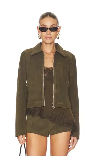 superdown Frannie Faux Suede Jacket | Thumbnail 1 superdown Frannie Faux Suede Jacket | Thumbnail 1