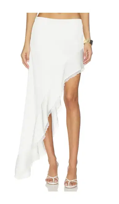 Runaway The Label Loana Wavy Hem Maxi Skirt | Thumbnail 1