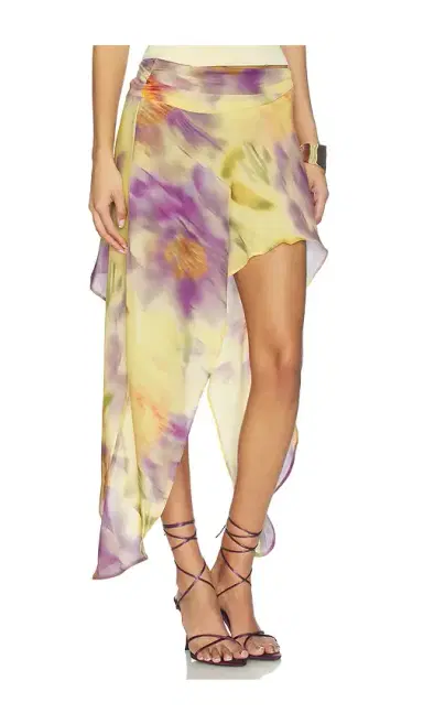 Runaway The Label Tulia Flounce Midi Skirt | Thumbnail 2 Runaway The Label Tulia Flounce Midi Skirt | Thumbnail 2