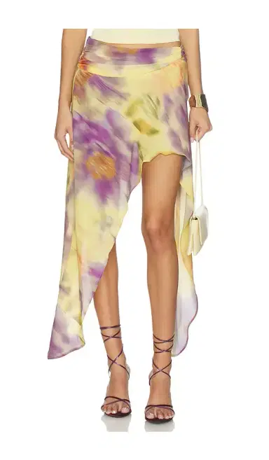 Runaway The Label Tulia Flounce Midi Skirt | Thumbnail 1 Runaway The Label Tulia Flounce Midi Skirt | Thumbnail 1