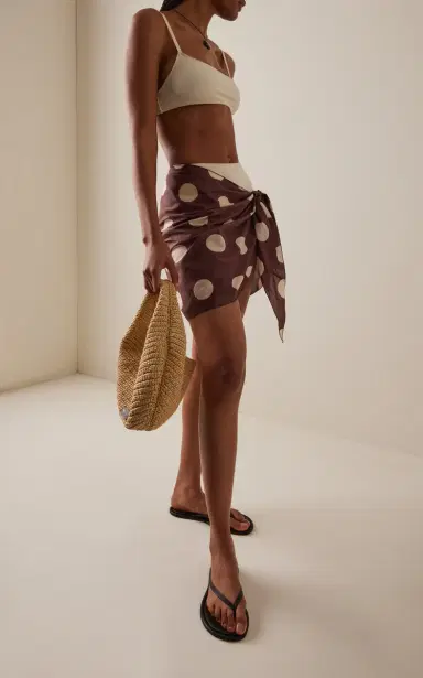 JUILLET SWIMWEAR Mia Polka-Dot Sarong | Thumbnail 2