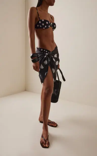 JUILLET SWIMWEAR Mia Polka-Dot Sarong | Thumbnail 2 JUILLET SWIMWEAR Mia Polka-Dot Sarong | Thumbnail 2