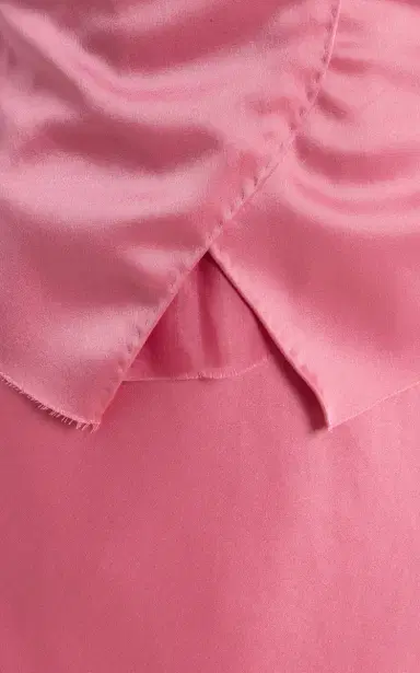 Alejandra Alonso Rojas Hand-Draped Satin Bustier Dress | Thumbnail 5