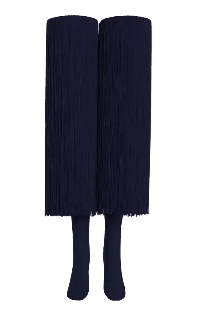 Fringed High Socks