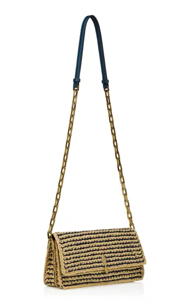 Christian Louboutin Bettina Raffia Crossbody Bag | Thumbnail 6 Christian Louboutin Bettina Raffia Crossbody Bag | Thumbnail 6