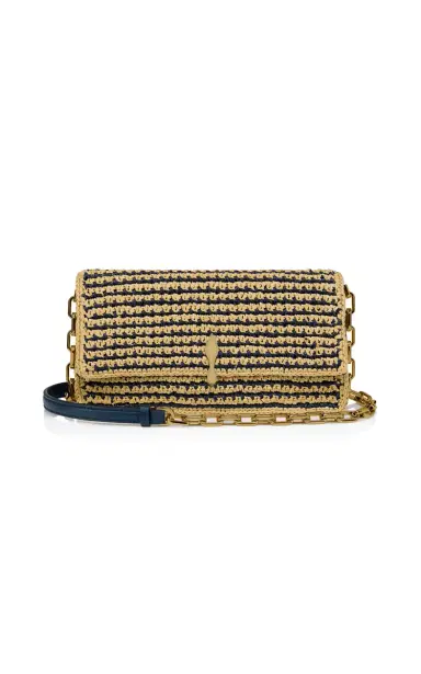 Christian Louboutin Bettina Raffia Crossbody Bag | Thumbnail 7 Christian Louboutin Bettina Raffia Crossbody Bag | Thumbnail 7