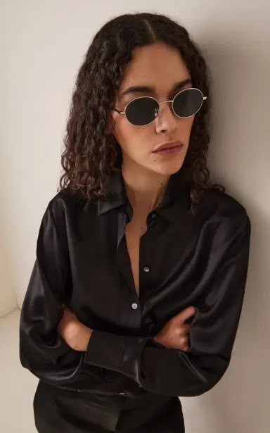 Givenchy City Round-Frame Metal Sunglasses | Thumbnail 2 Givenchy City Round-Frame Metal Sunglasses | Thumbnail 2