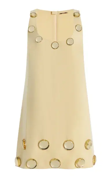 Alexis Aravine Jeweled Crepe Mini Dress | Thumbnail 5