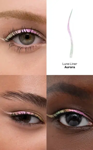 VIOLETTE_FR Lune Liner Liquid Chrome Eyeliner - Aurora | Thumbnail 5