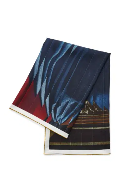 Otzio Bellini Silk Twill Scarf | Thumbnail 4