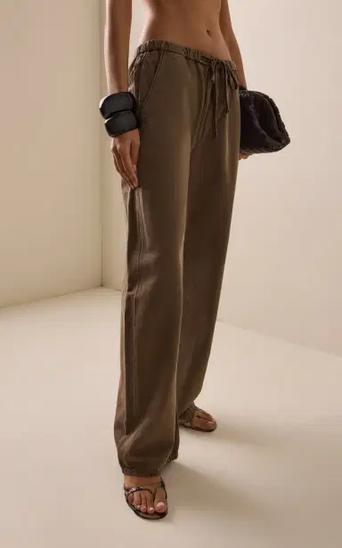 Citizens of Humanity Aurora Pull-On Cotton-Flax Sweatpants | Thumbnail 3