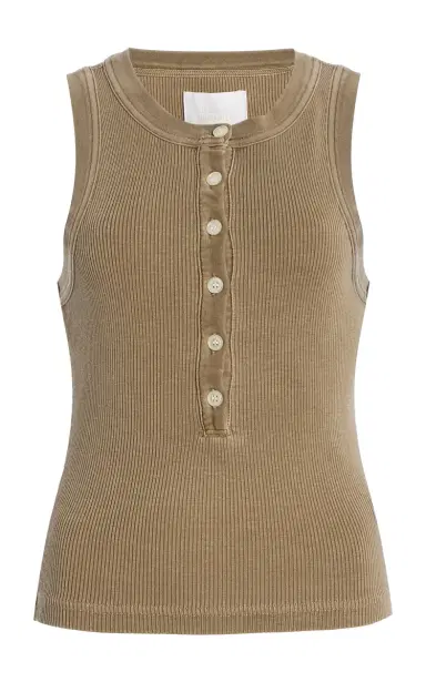 Citizens of Humanity Caralyn Ribbed Jersey Tank Top | Thumbnail 15