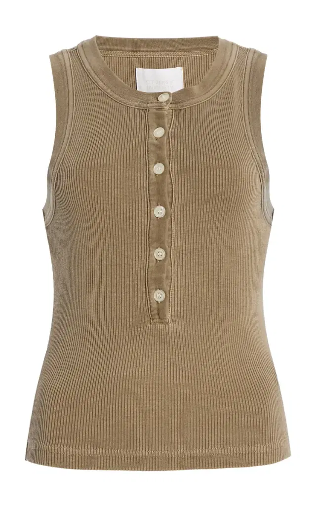 Citizens of Humanity Caralyn Ribbed Jersey Tank Top