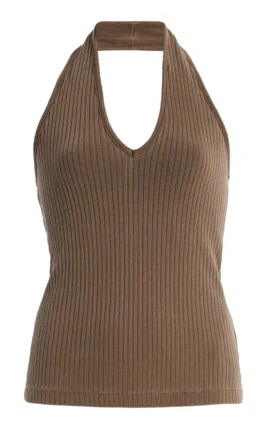 Citizens of Humanity Thea Ribbed Halter Top | Thumbnail 7