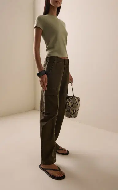 Citizens of Humanity Esme Cotton Cargo Trousers | Thumbnail 2