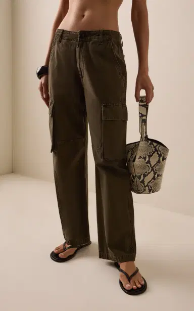 Citizens of Humanity Esme Cotton Cargo Trousers | Thumbnail 3