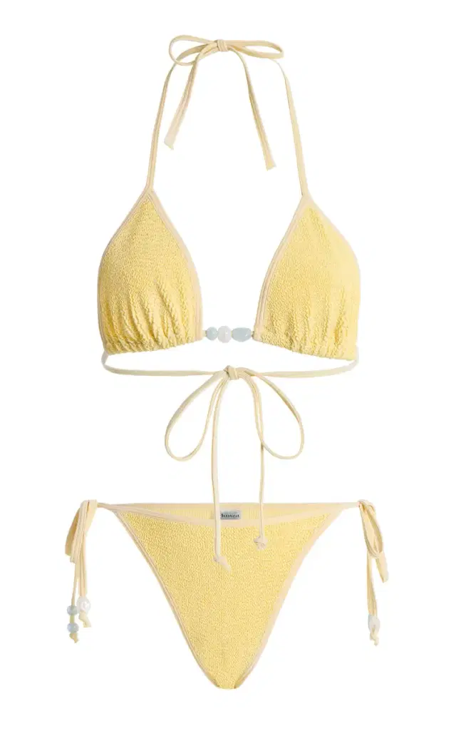 Hunza G Gina Beaded Bikini
