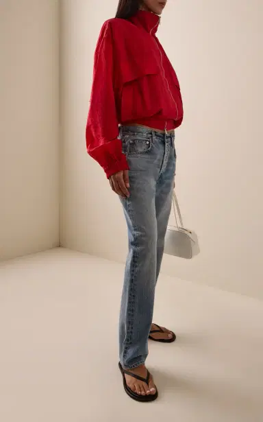 Citizens of Humanity Lindz Rigid Low-Rise Straight Jeans | Thumbnail 2