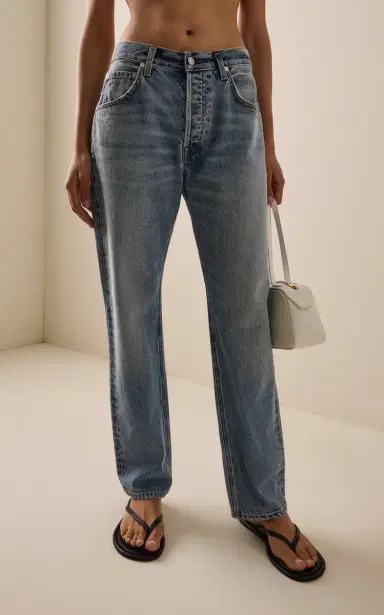Citizens of Humanity Lindz Rigid Low-Rise Straight Jeans | Thumbnail 3