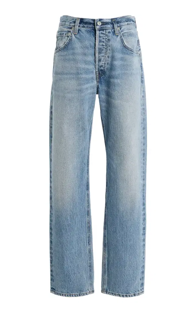 Lindz Rigid Low-Rise Straight Jeans