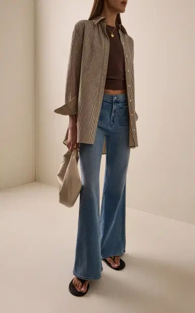 Citizens of Humanity Kimberly Patch Pocket Flare Jeans | Thumbnail 2