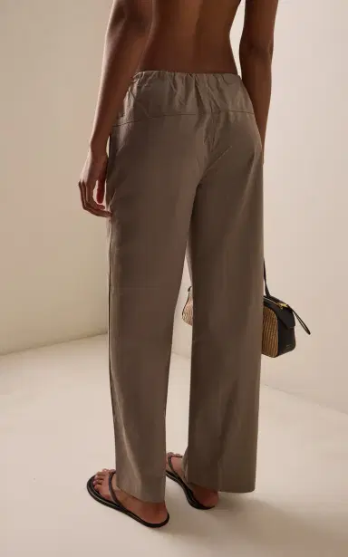 Deiji Studios Seam Cotton Poplin Pants | Thumbnail 4 Deiji Studios Seam Cotton Poplin Pants | Thumbnail 4