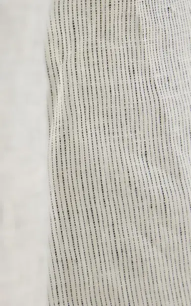 Deiji Studios Eyelet Striped Linen Shorts | Thumbnail 5