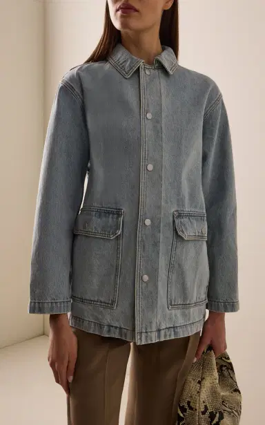 STILL HERE Denim Barn Jacket | Thumbnail 3