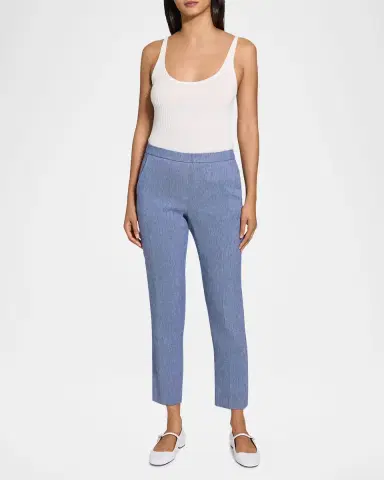 Theory Treeca Pull-On Ankle Pants | Thumbnail 2