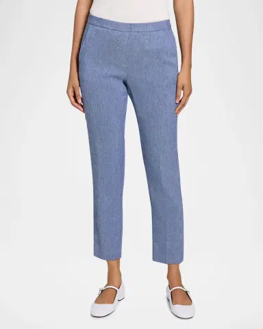 Theory Treeca Pull-On Ankle Pants | Thumbnail 4