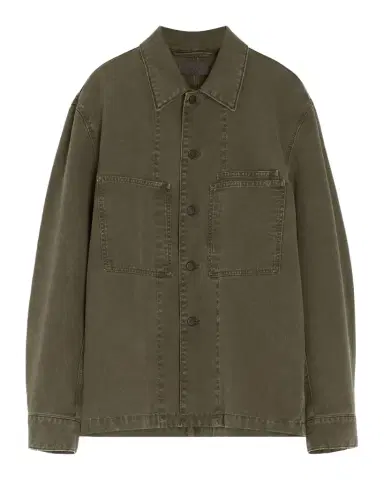 Lemaire Men's Denim Utility Overshirt | Thumbnail 1 Lemaire Men's Denim Utility Overshirt | Thumbnail 1