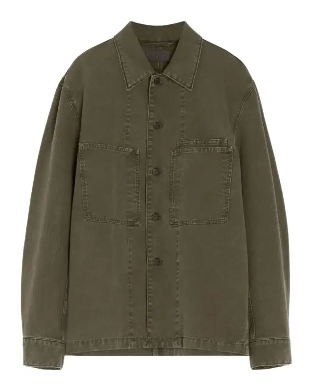 LEMAIRE Men 's Denim Utility Overshirt